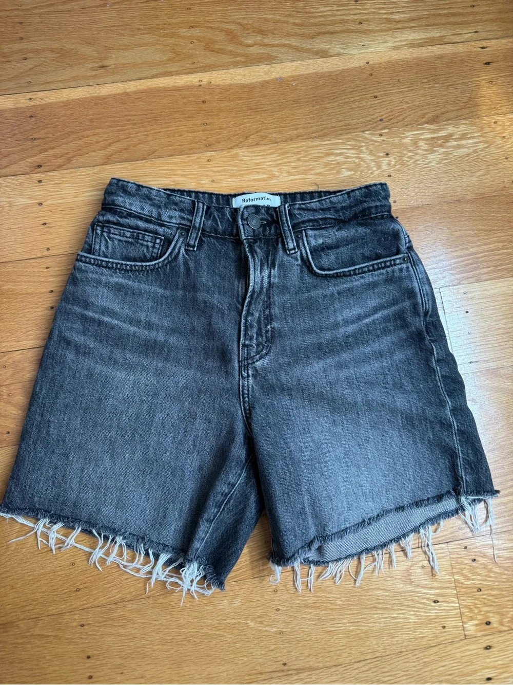 Reformation Jean Shorts
